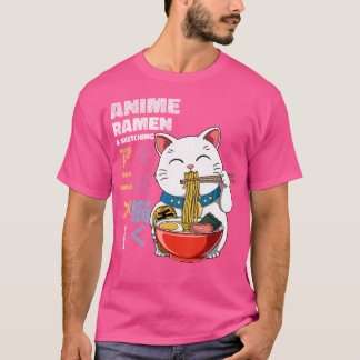 Anime Ramen And Sketching T-Shirt