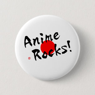 Anime Rocks! 6 Cm Round Badge