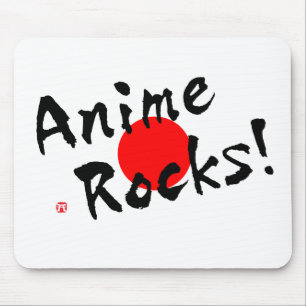 Anime Rocks! Mouse Mat