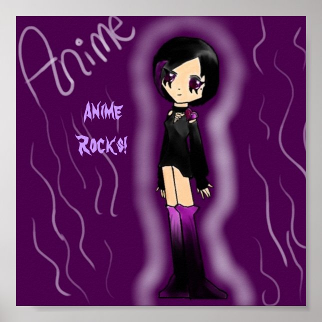Anime Rocks Poster (Front)