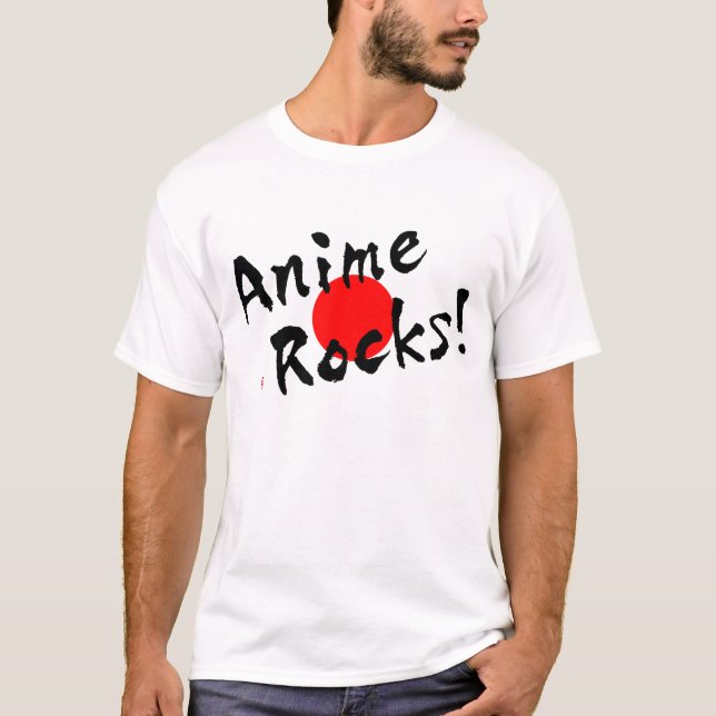 Anime Rocks! T-Shirt (Front)