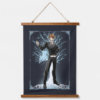 Anime Ron Weasley's Jack Russell Terrier Patronus Hanging Tapestry