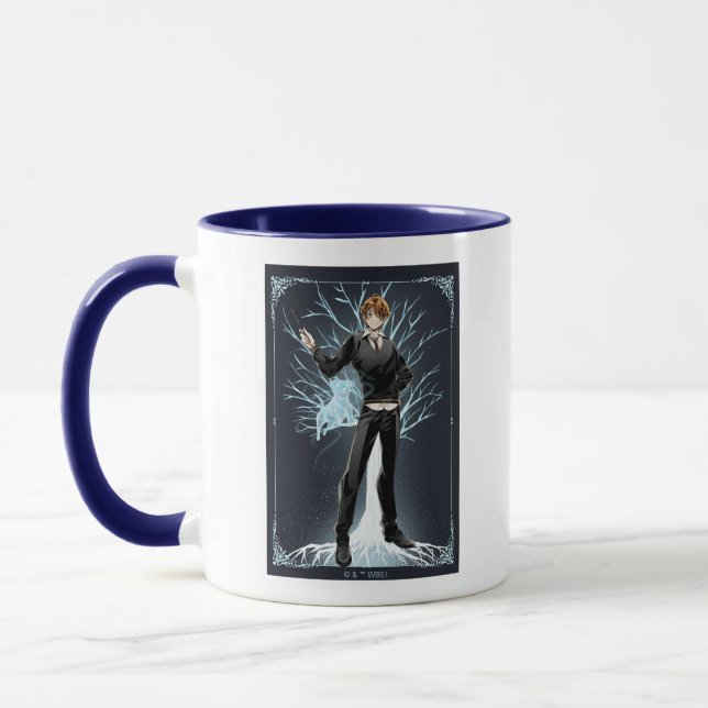 Anime Ron Weasley's Jack Russell Terrier Patronus Mug (Left)
