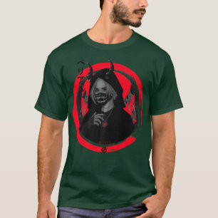 Anime Samurai Girl Warrior Katana Otaku Japan  T-Shirt