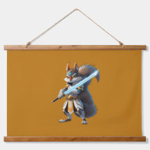 Anime Samurai Squirrel Warrior