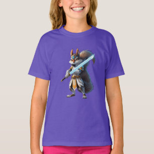 Anime Samurai Squirrel Warrior T-Shirt