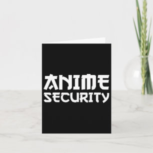 Anime Security Birthday Family Manga Halloween Cos Card