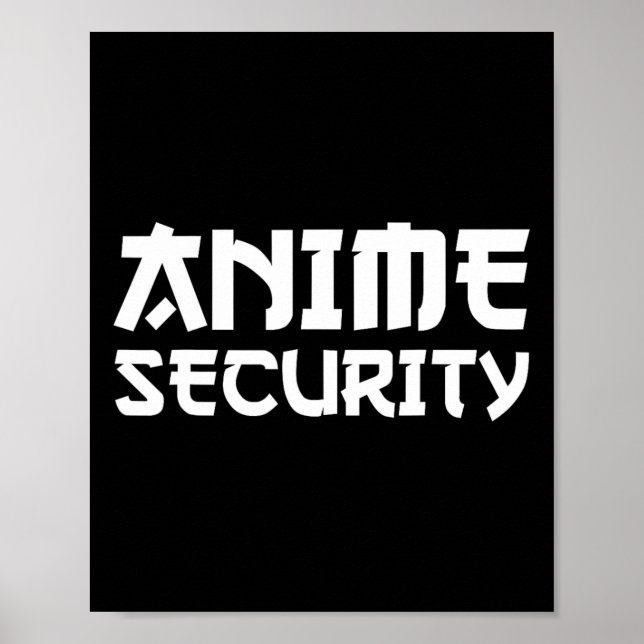 Anime Security Birthday Family Manga Halloween Cos Poster (Front)