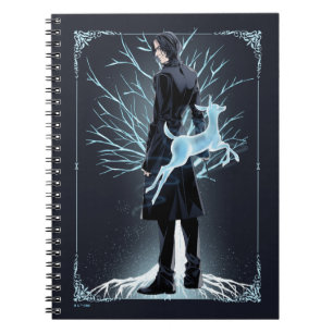 Anime Severus Snape's Doe Patronus Notebook
