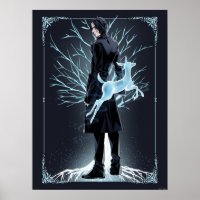 Anime Severus Snape's Doe Patronus