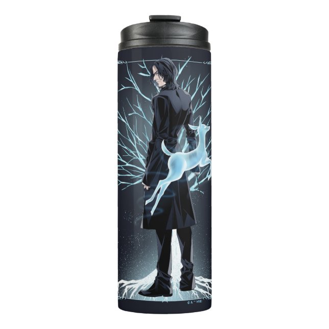 Anime Severus Snape's Doe Patronus Thermal Tumbler (Front)