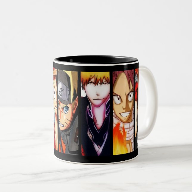 Anime Sips Two-Tone Coffee Mug (Front Right)