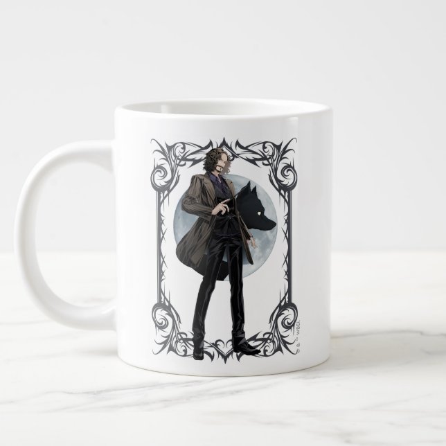 Anime Sirius Black Animagus Large Coffee Mug (Left)