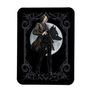 Anime Sirius Black Animagus Magnet