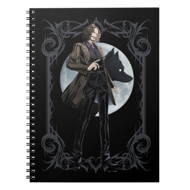 Anime Sirius Black Animagus Notebook (Front)