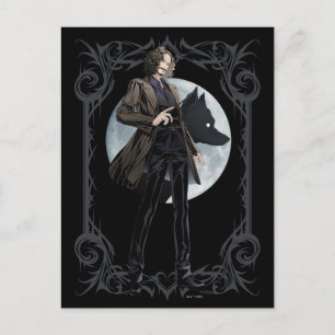 Anime Sirius Black Animagus Postcard