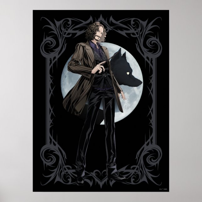 Anime Sirius Black Animagus Poster (Front)