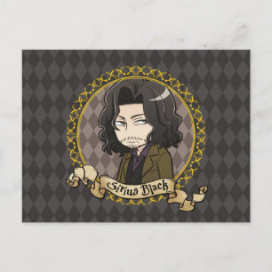 Anime Sirius Black Postcard