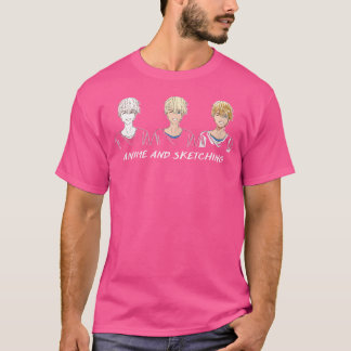 Anime Sketching T-Shirt