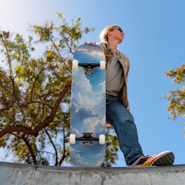 Anime Sky Clouds Skateboard (Outdoor 1)