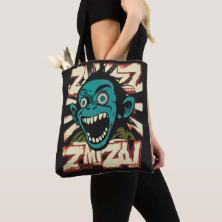 Anime smile tote bag