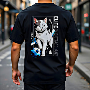 Anime Soccer Cat Shirt   Neko Football Ace Gift