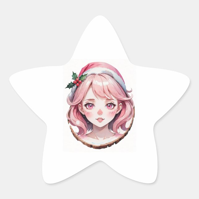  Anime  Star Sticker (Front)