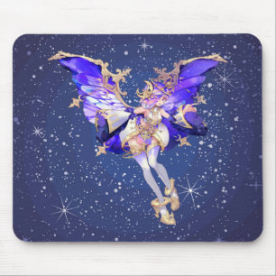 Anime Starry Angel Mouse Mat
