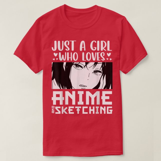 Anime Stuff  T-Shirt (Design Front)