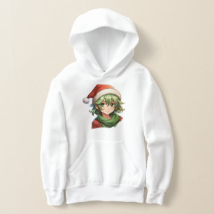 Anime Style Christmas Elf Portrait