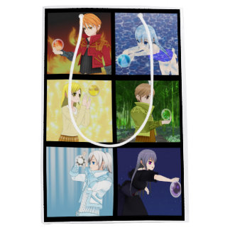 Anime Style Elements Gift Bag