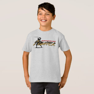 Anime Style Fighter Kids T-Shirt