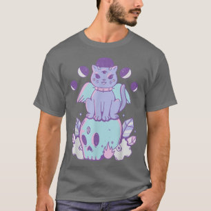 Anime Style Pastel Goth Kawaii Creepy Cute Goth Ha T-Shirt