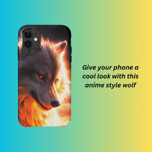 Anime style wolf  iPhone 11 case