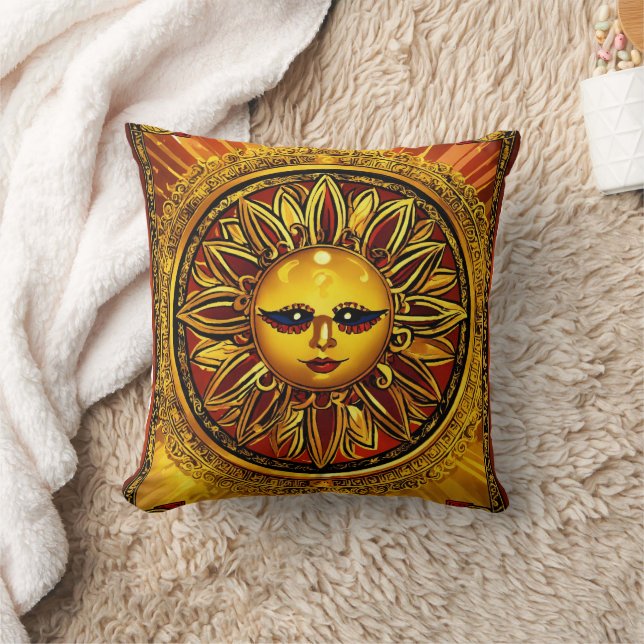 "Anime Sun Card Pillow" Cushion (Blanket)