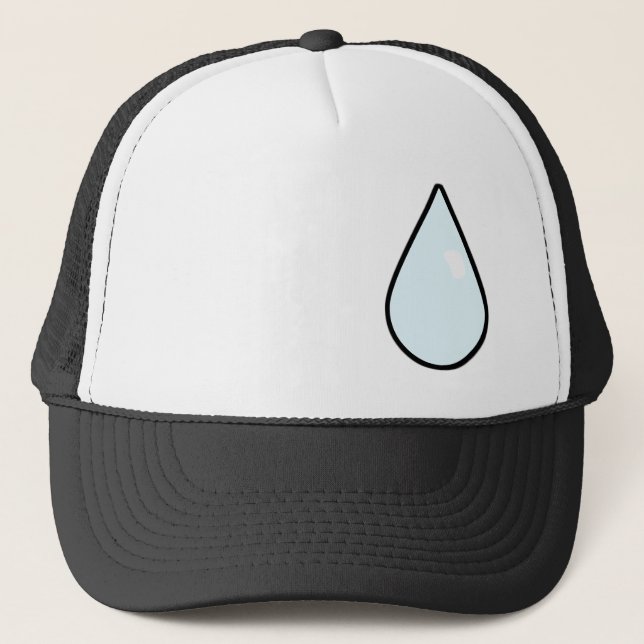Anime Sweatdrop Trucker Hat (Front)