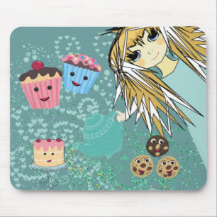 Anime Tea Party - Kawaii Mouse Mat