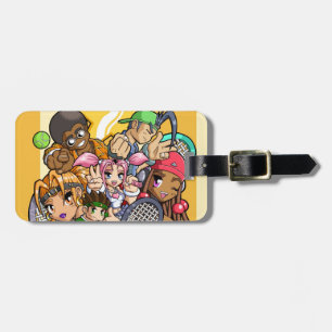 Anime Tennis Characters Luggage Tag