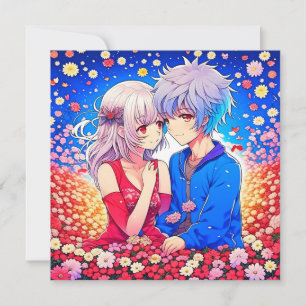 Anime Themed Valentine's Day Party Save The Date