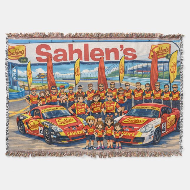 Anime throw blanket (Front)