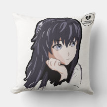 Anime Throw Pillow