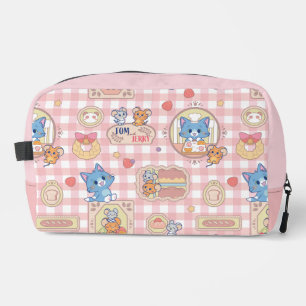 Anime Tom and Jerry Bakery Pattern Dopp Kit