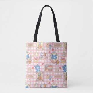 Anime Tom and Jerry Bakery Pattern Tote Bag