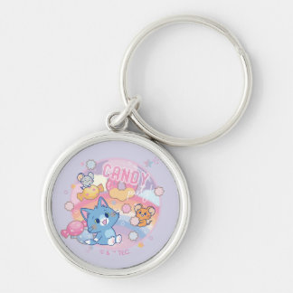Anime Tom and Jerry Candy Party Key Ring