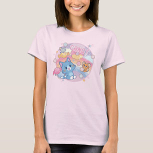 Anime Tom and Jerry Candy Party T-Shirt