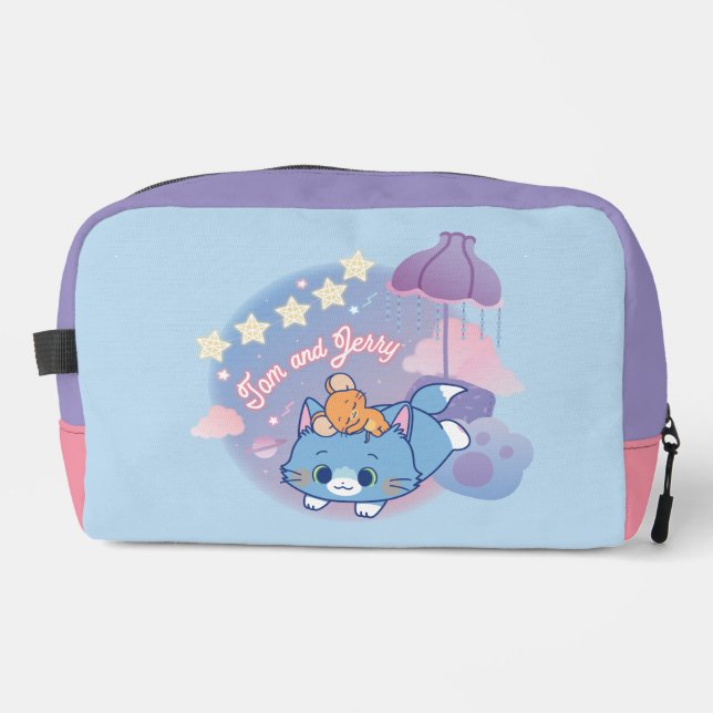 Anime Tom and Jerry Dreamy Nights Dopp Kit (Front)