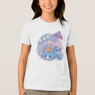 Anime Tom and Jerry Dreamy Nights Tri-Blend Shirt