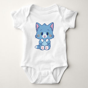Anime Tom and Jerry - Tom Baby Bodysuit