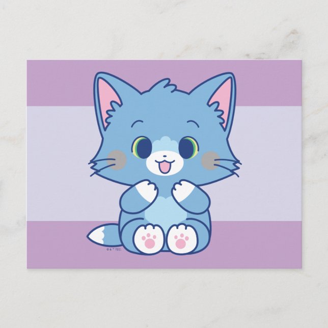 Anime Tom and Jerry - Tom Postcard (Front)