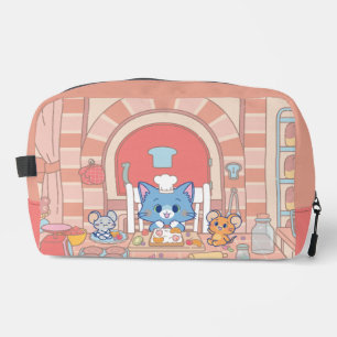 Anime Tom, Jerry, and Tuffy Bakery Dopp Kit